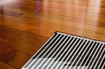 FilmHeat floor heating system for floating floors