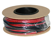ComfortTile radiant floor heating cable.