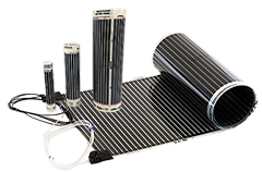 FilmHeat floor heating system heating elements