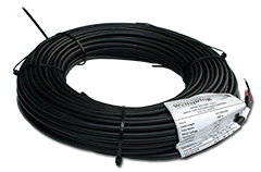 In-Slab radiant floor heating cable.