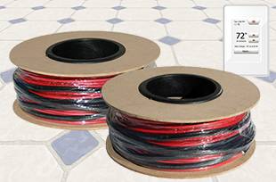 Radiant heat cable.
