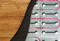 HeatShield floor heating insulation panels