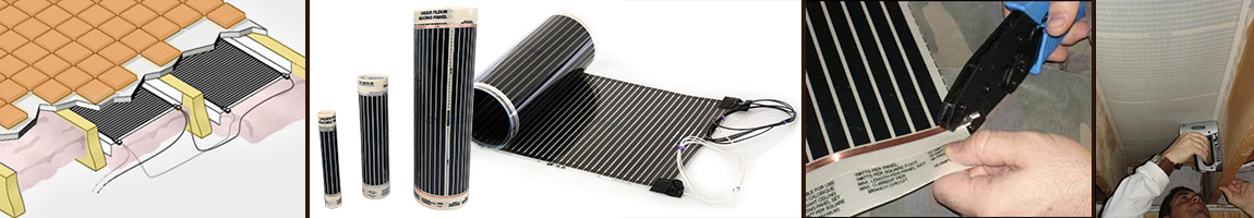 RetroHeat radiant floor heating system.